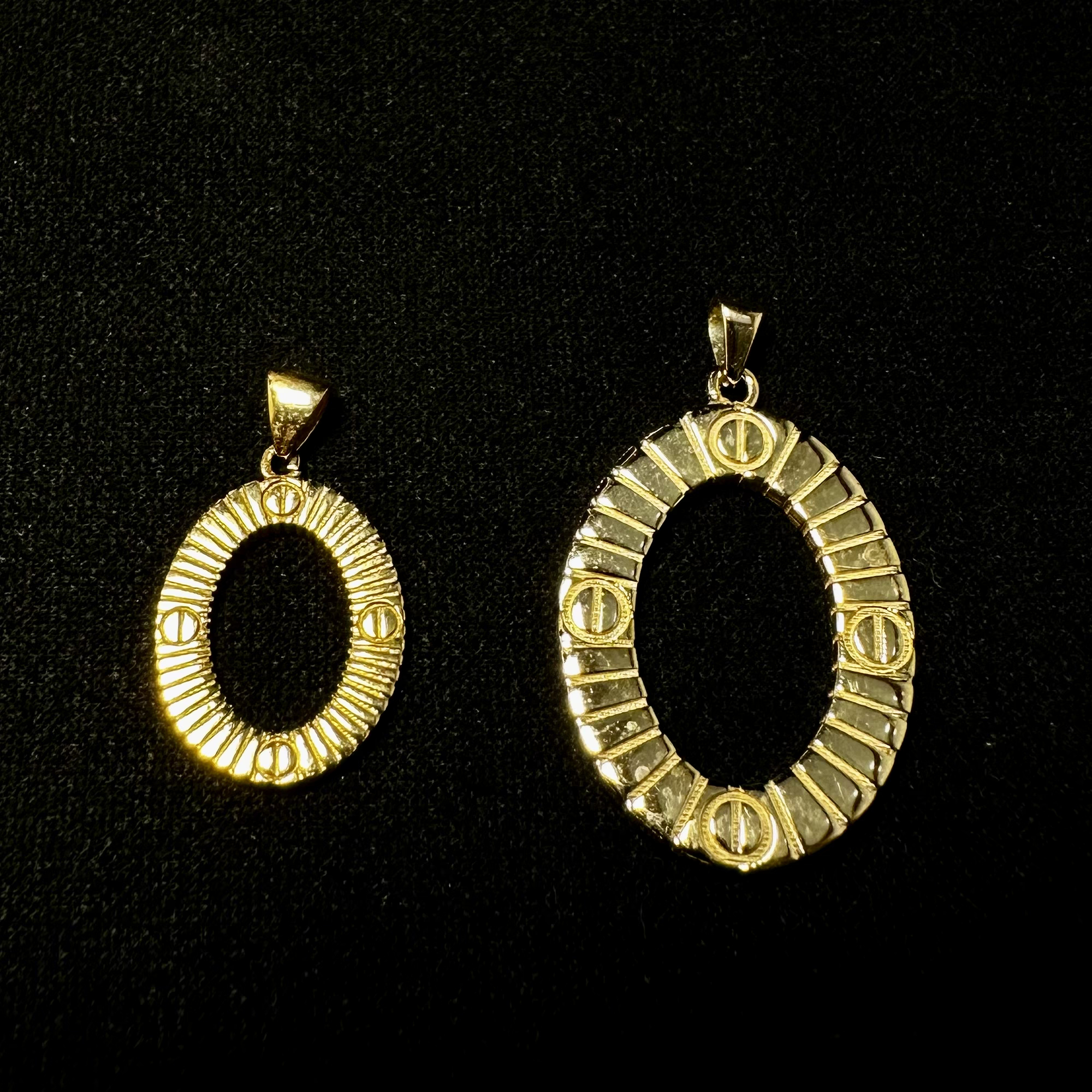 مدال کارتیر آن لیمیتد بیضی سایز ۲