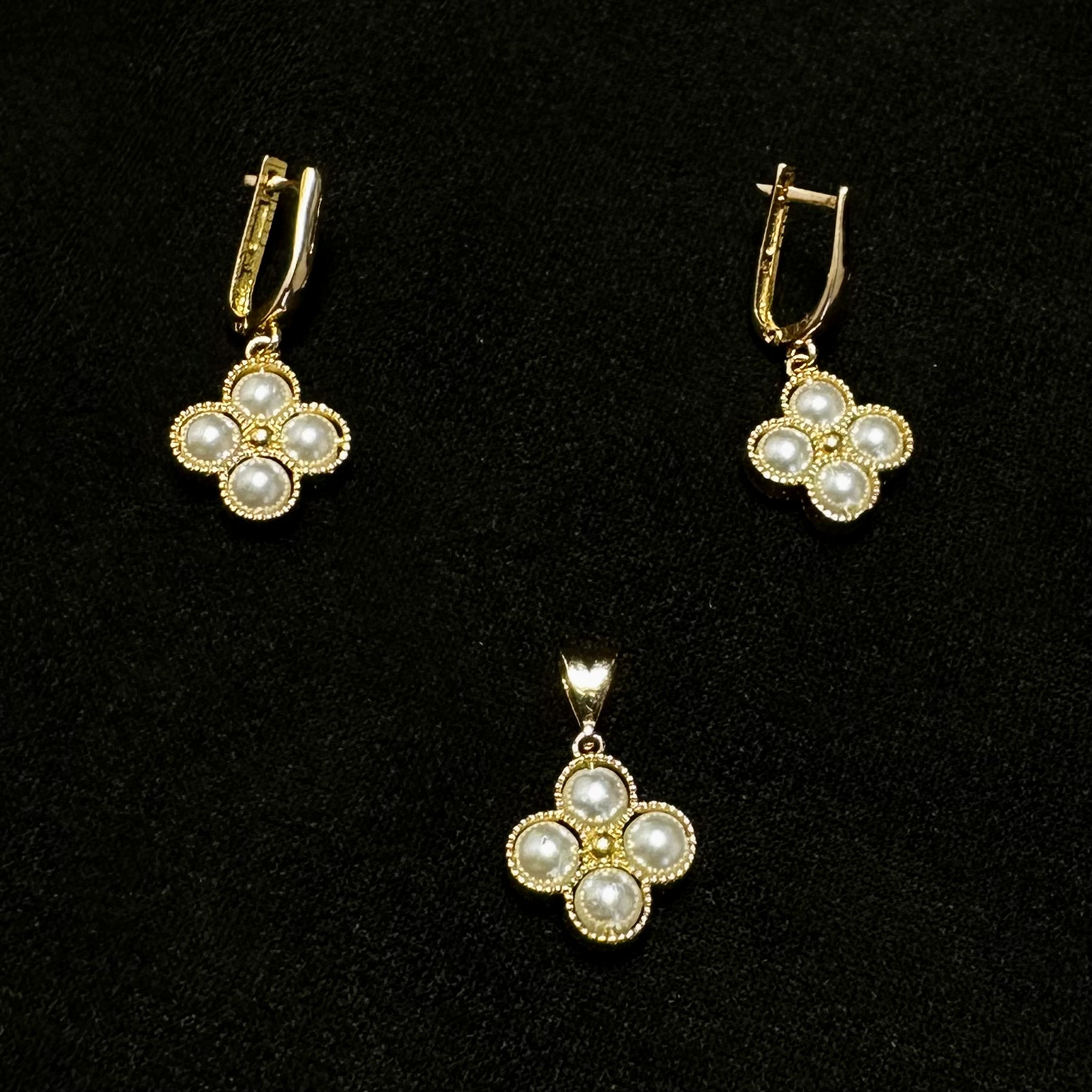 ضنیم ست ون کلیف چهار سنگ مروارید