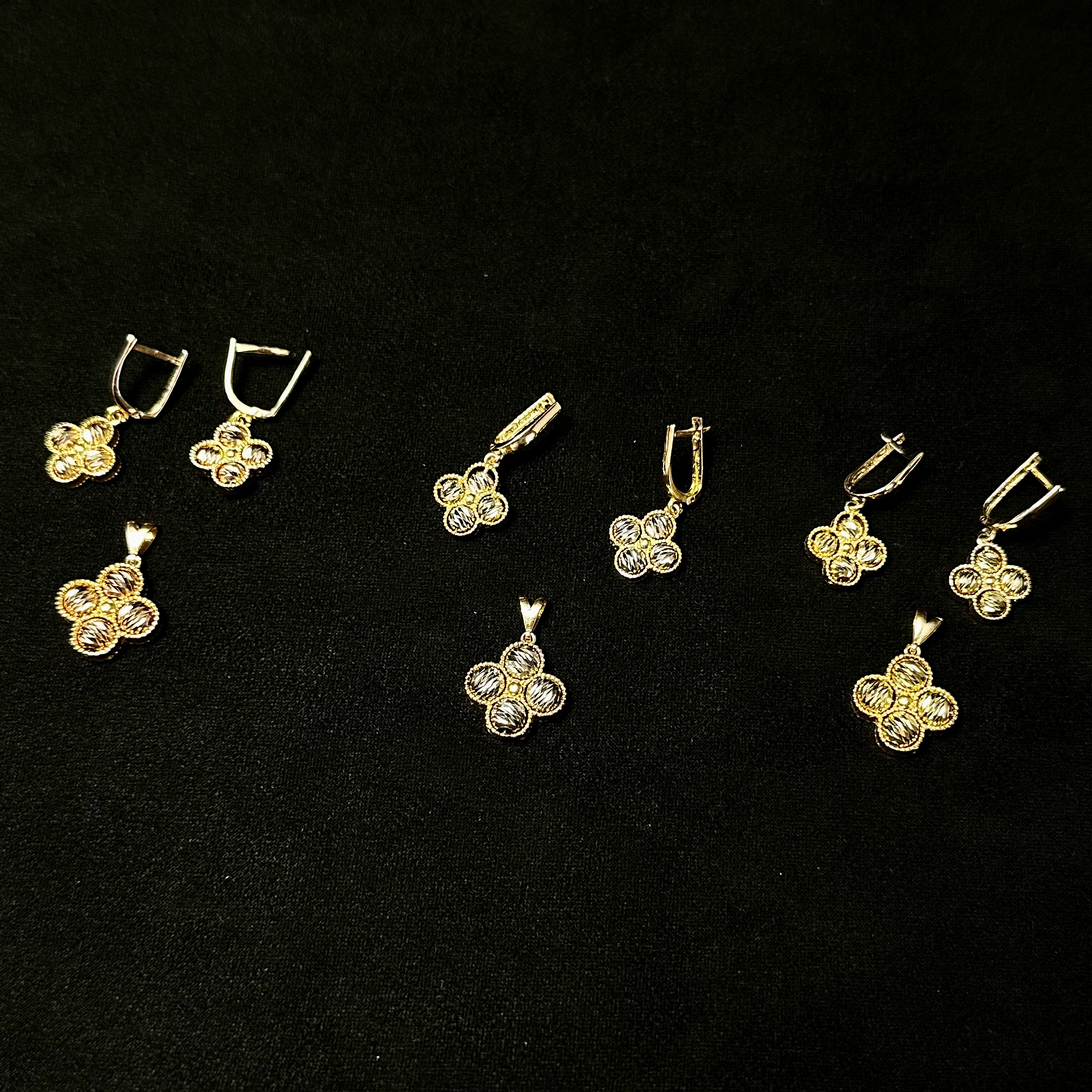 نیم ست ون کلیف با گوی تراش